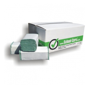 HAND TOWELS GREEN BOX OF 5000 P/N HTV1-BG HAND TOWELS GREEN BOX OF 5000 P/N HTV1-BG