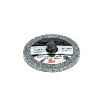 S/Brite Roloc Deburr an Finish PRO Wheel,76 x 6mm NH 6C MED+ S/Brite Roloc Deburr an Finish PRO Wheel,76 x 6mm NH 6C MED+