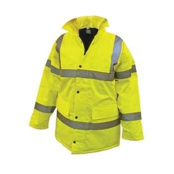 Scan High-Visibility Yellow Waterproof Motorway Jacket Scan High-Visibility Yellow Waterproof Motorway Jacket