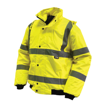 Scan High-Visibility Yellow Waterproof Bomber Jacket