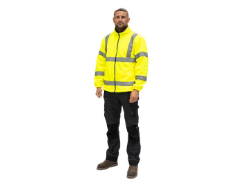 Hi-Visibility Fleece Jacket - Yellow Hi-Visibility Fleece Jacket - Yellow