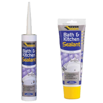 Bath & Kitchen Acrylic Sealant - 310ml & Easi-Squeeze Bath & Kitchen Acrylic Sealant - 310ml & Easi-Squeeze