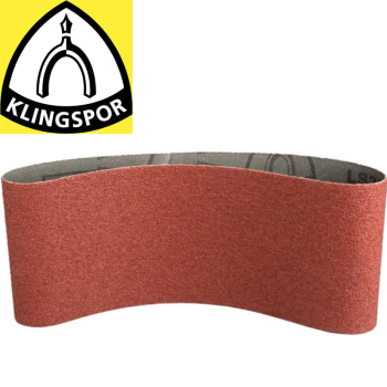 Klingspor Cloth Sanding Belts for Wood, Metals, NF metals