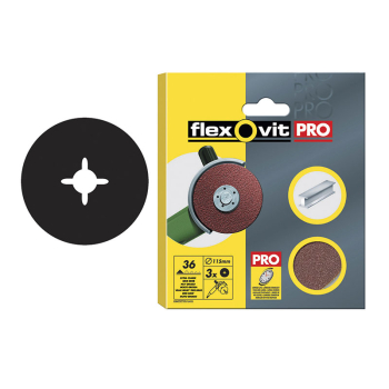 Flexovit Aluminium Oxide Fibre Discs