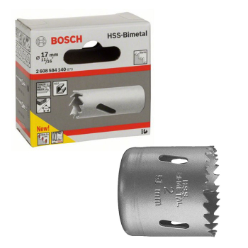 Bosch HSS Bi-metal Holesaws for standard adapters