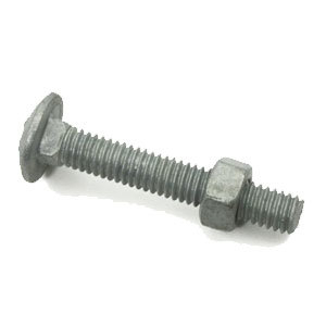 Coach Bolts Steel Galvanised