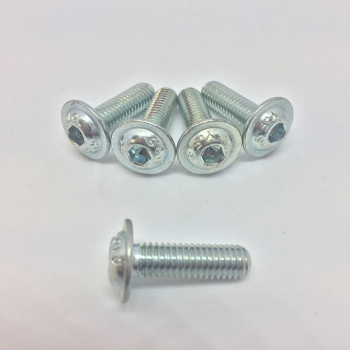 Socket Flange Button Steel Zinc