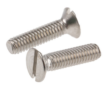 Machine Screw Countersunk Slot A2 Stainless Steel