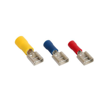 Pre-Insulated Crimp Terminals: Female Push-Ons Pre-Insulated Crimp Terminals: Female Push-Ons