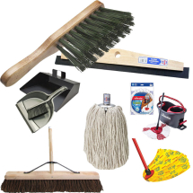 Brushes Brooms & Mops
