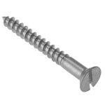 6G X 5/8 (3.5x16) A2/Stainless Woodscrew CSK Slotted 6G X 5/8 (3.5x16) A2/Stainless Woodscrew CSK Slotted