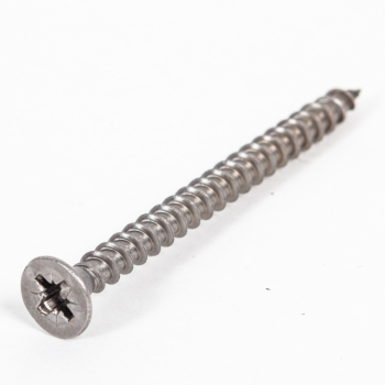 4.5 X 50mm Stainless Steel A2 Chipboard Screw CSK REC 4.5 X 50mm Stainless Steel A2 Chipboard Screw CSK REC