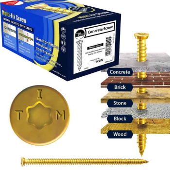 7.5 X 60 TIMco Multi-Fix Concrete Screw 00060TCON 7.5 X 60 TIMco Multi-Fix Concrete Screw 00060TCON