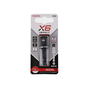 X6i Impact Adapter 1/2 x 50 TIMco ADDAX 12IAX6 X6i Impact Adapter 1/2 x 50 TIMco ADDAX 12IAX6