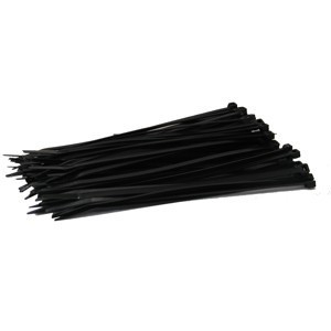 CABLE TIE BLACK 2.5 X 100