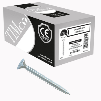 42mm TIMco Fine Thread Drywall Screw Zinc - 00042DRYZ 42mm TIMco Fine Thread Drywall Screw Zinc - 00042DRYZ