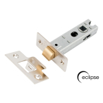 76mm Bolt Through Tubular Latc h Eclipse 70272 Electro Brass 76mm Bolt Through Tubular Latc h Eclipse 70272 Electro Brass