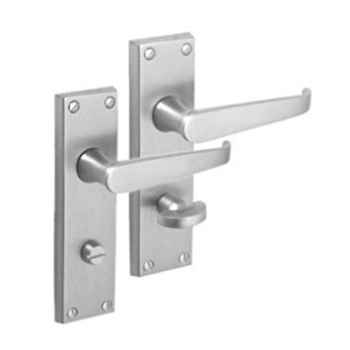 Eclipse Victorian Lever Bathro om Handle Set J34406 Satin Chr Eclipse Victorian Lever Bathro om Handle Set J34406 Satin Chr
