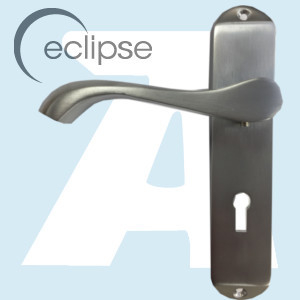 Eclipse Cadenza Lever Lock Handle JC37697 Satin Chrome Eclipse Cadenza Lever Lock Handle JC37697 Satin Chrome