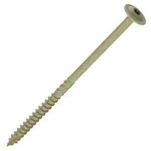In-Dex Wafer Head Timber Frami ng Screws 8 X 300 (T40) 300INW