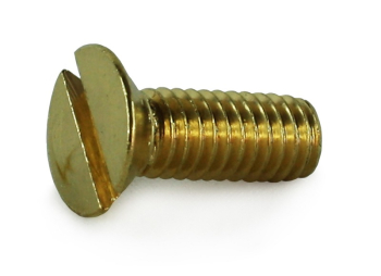 MACHINE SCREW CSK SLOT BRASS S/COL M3 X 5 MACHINE SCREW CSK SLOT BRASS S/COL M3 X 5
