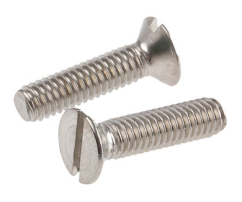 MACHINE SCREW CSK SLOT A2/ST S/COL M6 X 100 MACHINE SCREW CSK SLOT A2/ST S/COL M6 X 100