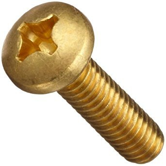 MACHINE SCREW PAN REC BRASS S/COL M4 X 8 MACHINE SCREW PAN REC BRASS S/COL M4 X 8