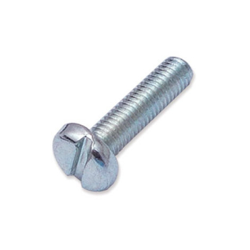 MACHINE SCREW PAN SLOT STL ZINC M6 X 40 MACHINE SCREW PAN SLOT STL ZINC M6 X 40