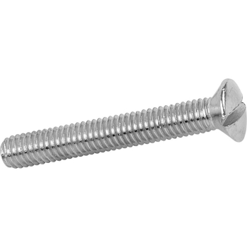 MACHINE SCREW RSD SLOT BRASS NICKEL M3.5 X 30 (C.I.)