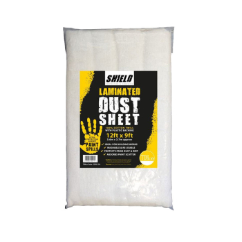 TIMco Shield Cotton Dust Sheet Laminated CDSL129 12ft x 9ft