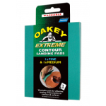 CONTOUR SANDING PADS PK=2 M/F OAKEY EXTREME 636425 58592 CONTOUR SANDING PADS PK=2 M/F OAKEY EXTREME 636425 58592