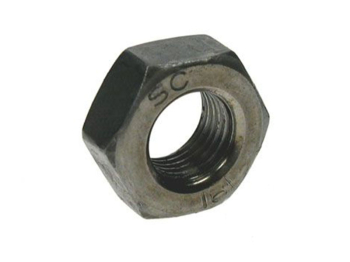 Fine Pitch Full Nut DIN 934 M10x 1.25P Grade 8 Steel S/Col Fine Pitch Full Nut DIN 934 M10x 1.25P Grade 8 Steel S/Col