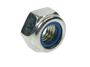 Fine Pitch Nylon Insert Nuts T DIN 985 BZP - M10 x 1.25P