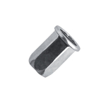 Rivet Nut Hexagon M6 x 17.0 Zinc Grip 0.5-3.0 Drill 9.1mm Rivet Nut Hexagon M6 x 17.0 Zinc Grip 0.5-3.0 Drill 9.1mm