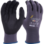 FOAMED NITRILE PALM GLOVES SIZE 10 HANTEX-HX1-MAX/10 FOAMED NITRILE PALM GLOVES SIZE 10 HANTEX-HX1-MAX/10