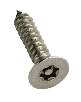12G X 2 PIN TORX CSK ST/ST SECURITY SELF TAPPER 12G X 2 PIN TORX CSK ST/ST SECURITY SELF TAPPER