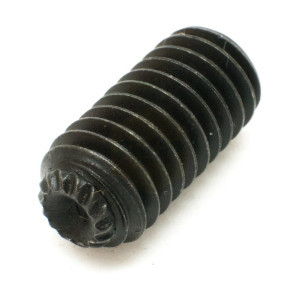 M5 X 8 Socket Set Knurled Cup Steel Self Colour M5 X 8 Socket Set Knurled Cup Steel Self Colour