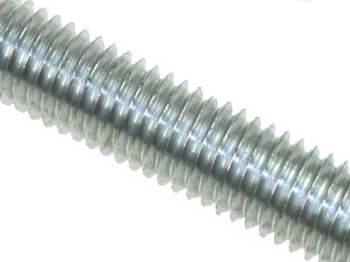 M4 x 1mtr Studding Steel Zinc (Threaded Rod)