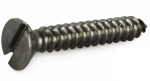 SELF TAPPING SCREW CSK SLOT AB A2 ST/ST 12G X 1 1/4 SELF TAPPING SCREW CSK SLOT AB A2 ST/ST 12G X 1 1/4