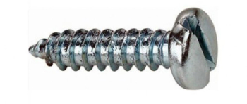 SELF TAPPING SCREW PAN SLOT AB STL ZINC 12G X 3/4 SELF TAPPING SCREW PAN SLOT AB STL ZINC 12G X 3/4