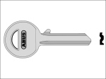 85/40 40mm Right Hand Key Blank 85/40 40mm Right Hand Key Blank