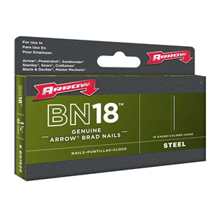 BN1824 Brad Nails 38mm 18g (Pack 1000)