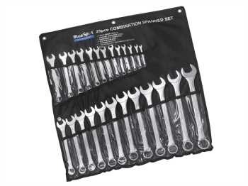 Combination Spanner Set, 25 Piece Combination Spanner Set, 25 Piece