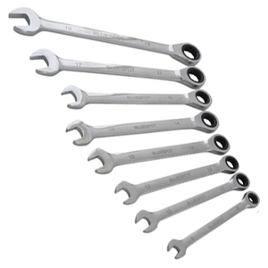 Ratchet Spanner Set, 8 Piece