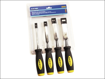 Chisel Set Double Colour Handle Set, 4 Piece Chisel Set Double Colour Handle Set, 4 Piece