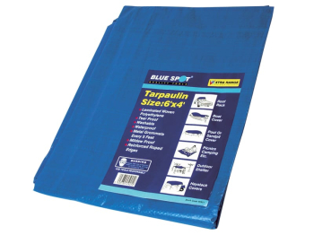 Blue Tarpaulin 1.8 x 1.2m (6 x 4ft) Blue Tarpaulin 1.8 x 1.2m (6 x 4ft)