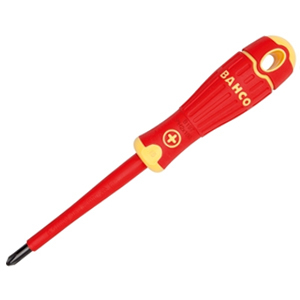BAHCOFIT Insulated Screwdriver Phillips Tip PH0 x 75mm BAHCOFIT Insulated Screwdriver Phillips Tip PH0 x 75mm