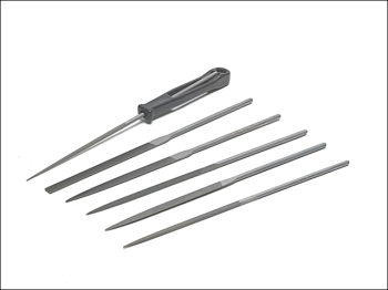2-470-16-2-0 Needle File Set o f 6 Cut 2 Smooth 160mm (6.2in) 2-470-16-2-0 Needle File Set o f 6 Cut 2 Smooth 160mm (6.2in)