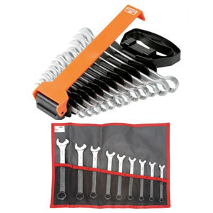 Double Open Ended Spanner Set of 6 S10/SH6 Metric 8 to19mm