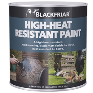 High-Heat Resistant Paint Black 500ml